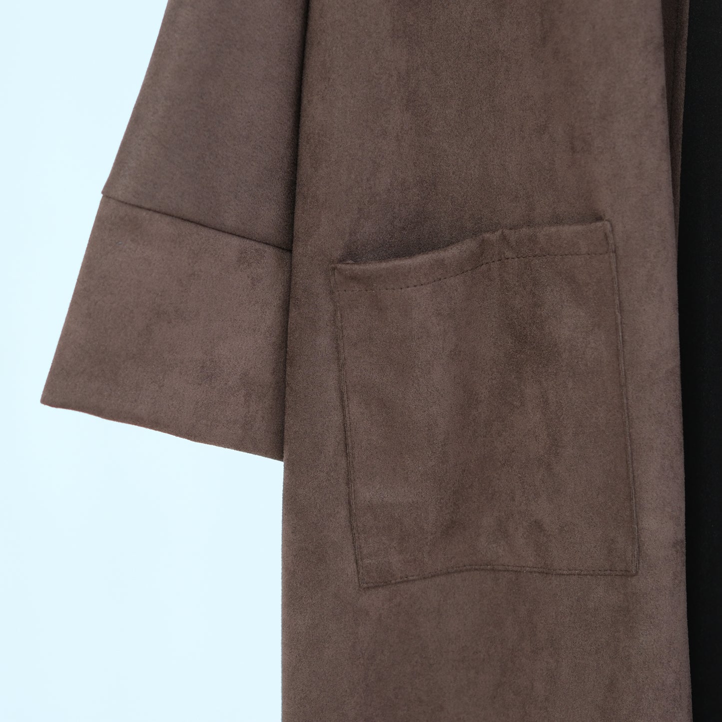Soft Velvet Abaya Coat - 4 Colours