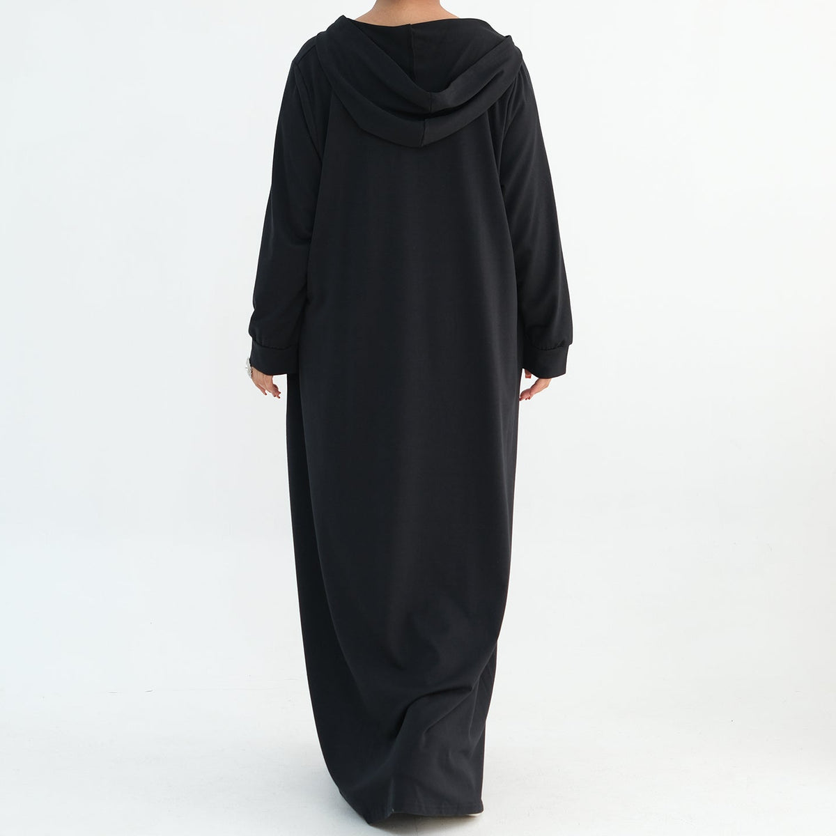 Hooded Zip Abaya