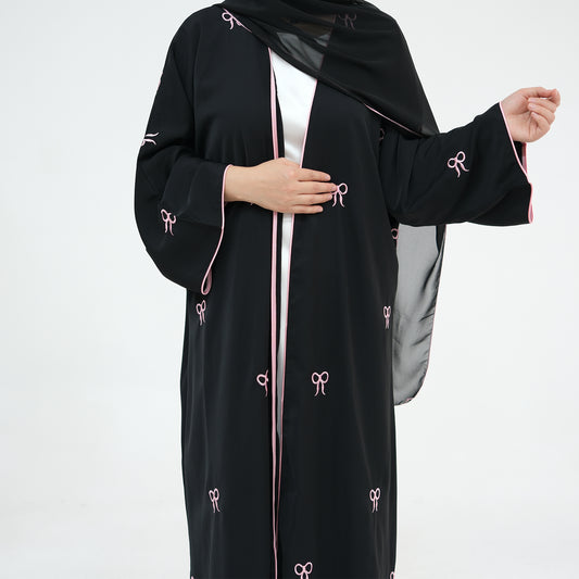 Bow Abaya & Hijab Set