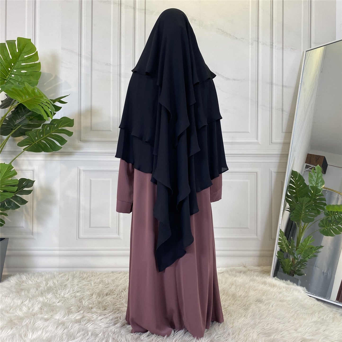 3 Layered Khimar - 5 Colours