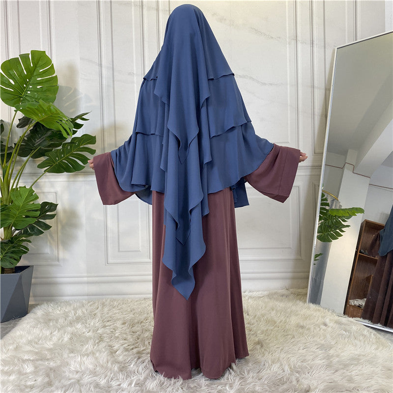 3 Layered Khimar - 5 Colours