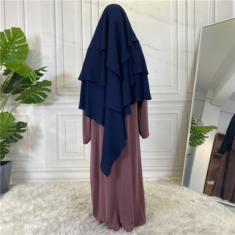 3 Layered Khimar - 5 Colours