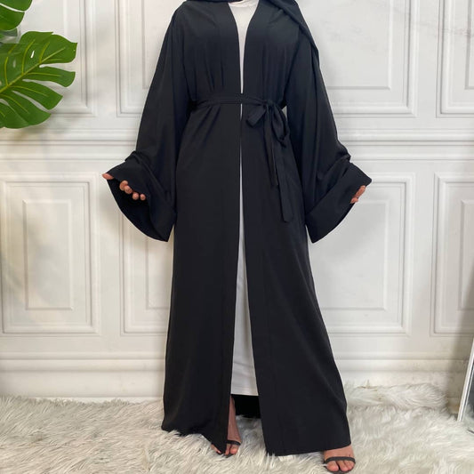 Kinza Open Abaya - 3 Colours