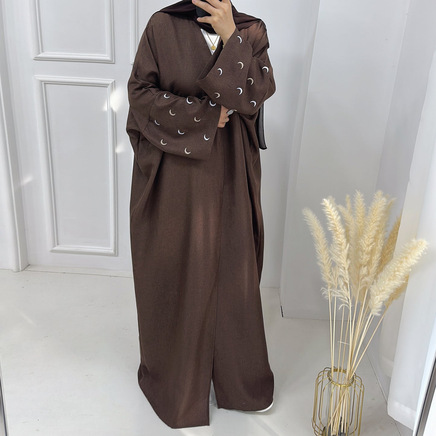 Moon Open Abaya - 4 Colours