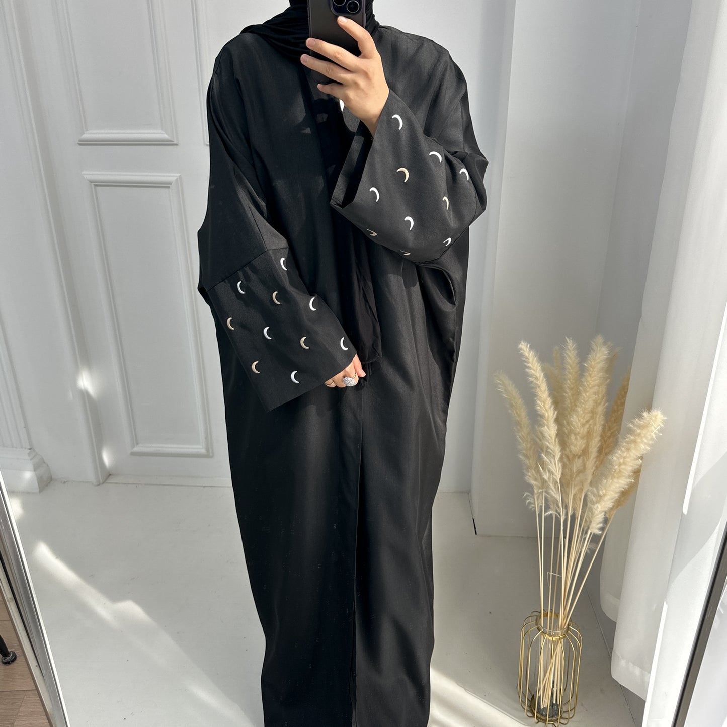 Moon Open Abaya - 4 Colours