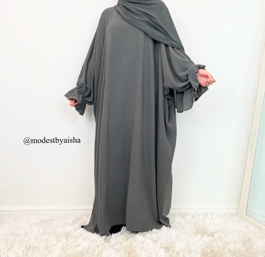 Poet Sleeve Butterfly Abayas - 4 Colours