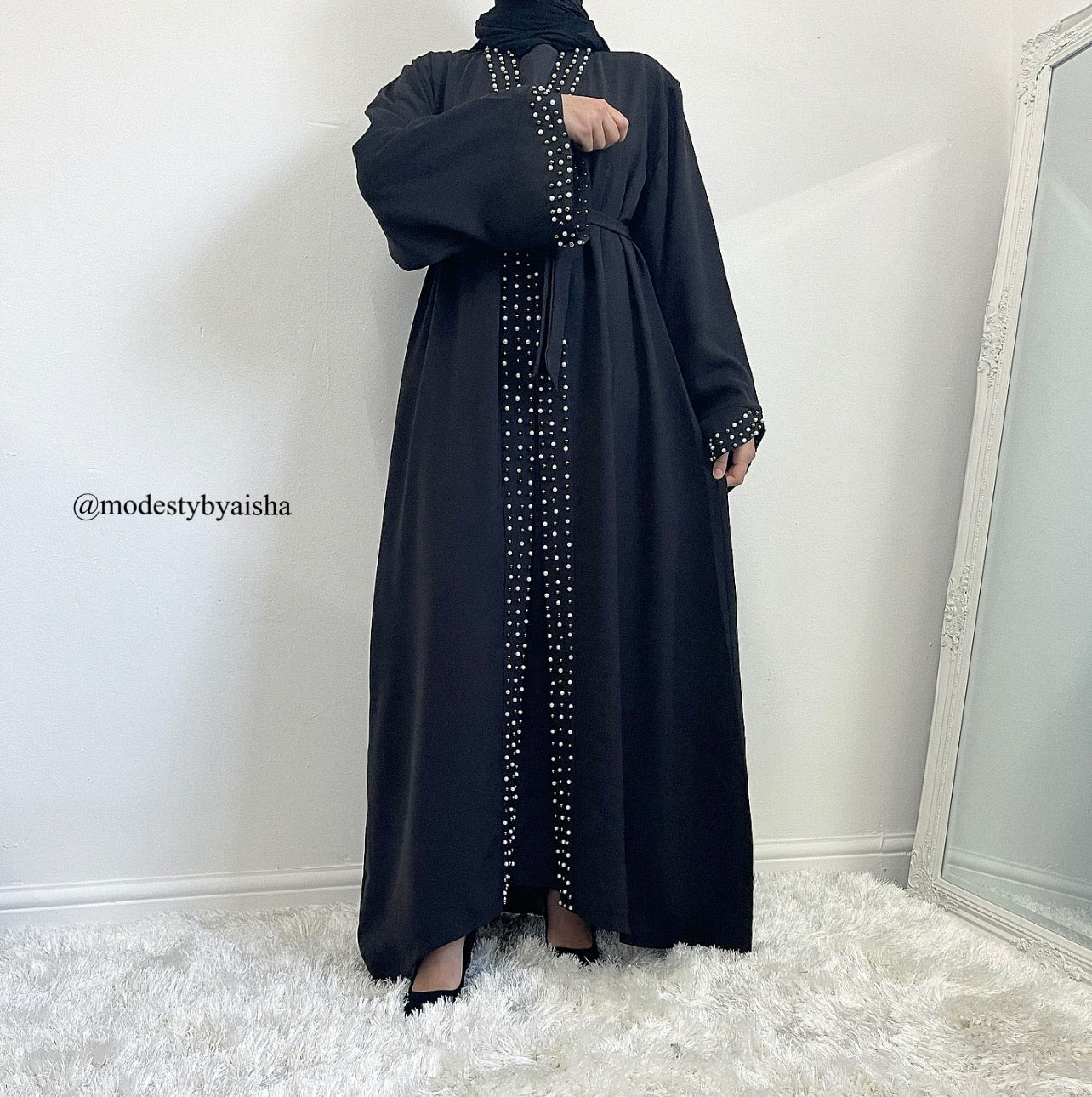 Rania Open Abaya - 2 Colours