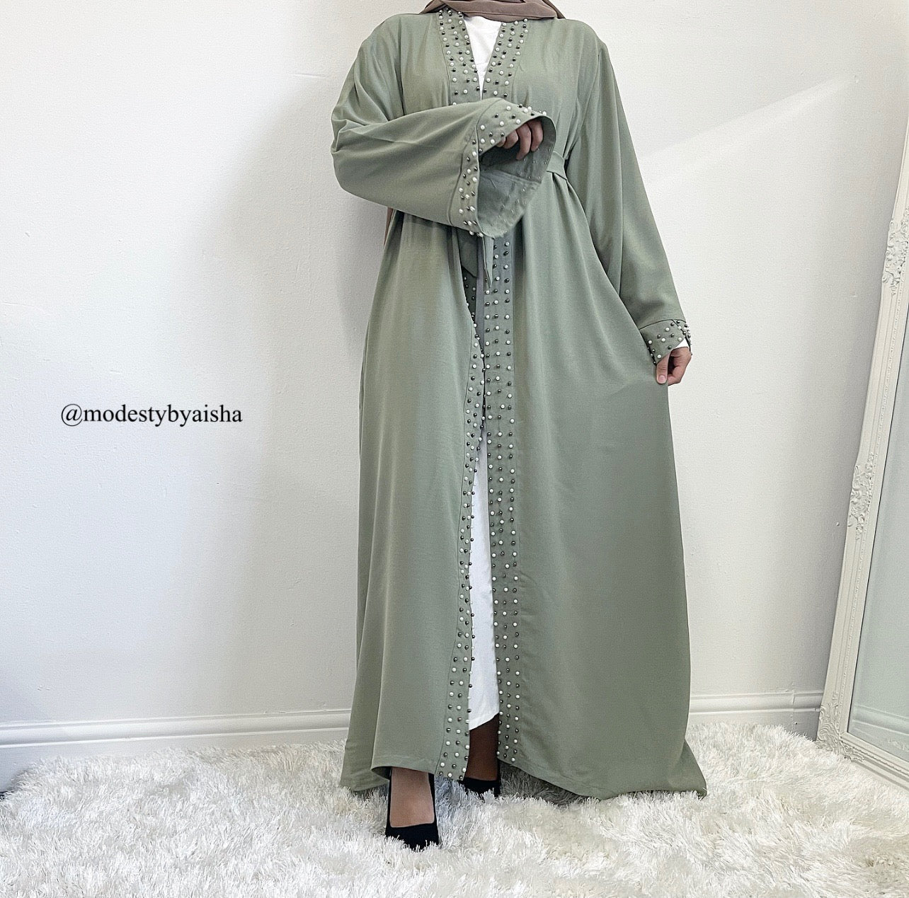 Rania Open Abaya - 2 Colours