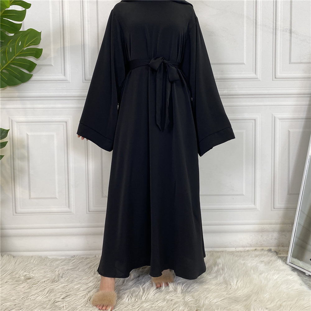 Zoya Closed Abaya - Black