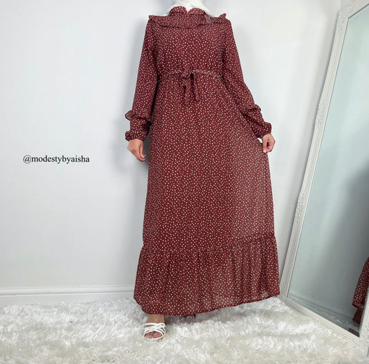 Saqi Brown - Maxi Dress