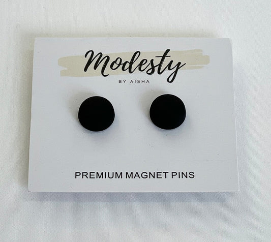 Premium Magnet Pins - Black