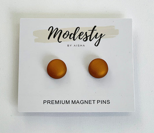 Premium Magnet Pins - Gold