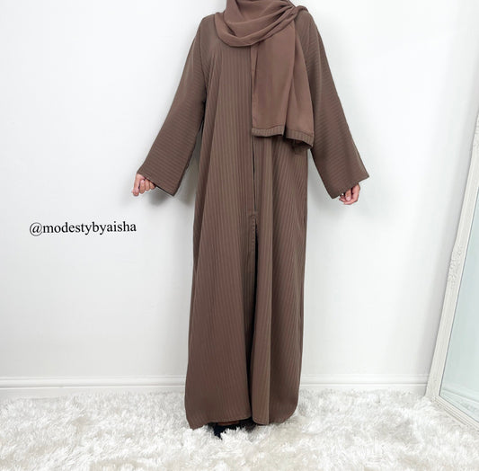 Zainab Brown - Abaya Coat